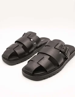 Sandalia Calvin Klein YM01220-0GJ Black de Hombre