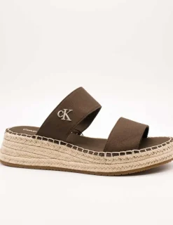 Sandalia Calvin Klein YW01704-GUH Rocky Brown de Mujer