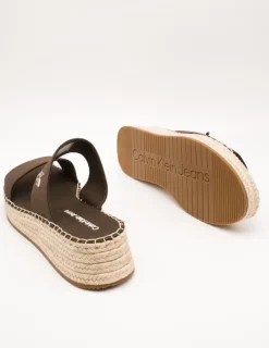 Sandalia Calvin Klein YW01704-GUH Rocky Brown de Mujer