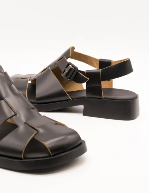 Sandalia Camper K201489-011 Dana Negro de Mujer