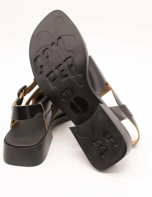 Sandalia Camper K201489-011 Dana Negro de Mujer