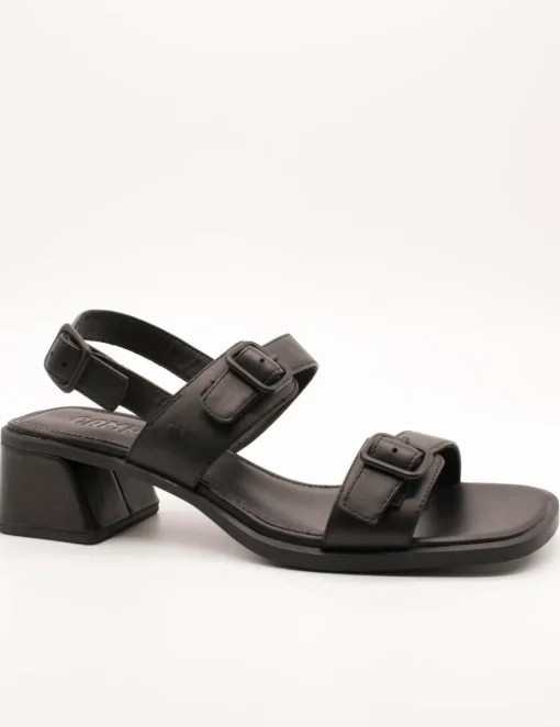 Sandalia Camper K201739-001 Kora Negro de Mujer