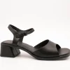 Sandalia Camper K201734-001 Kora Negro de Mujer