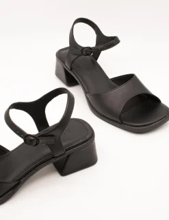 Sandalia Camper K201734-001 Kora Negro de Mujer