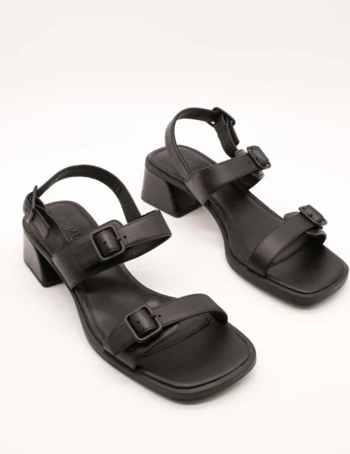 Sandalia Camper K201739-001 Kora Negro de Mujer