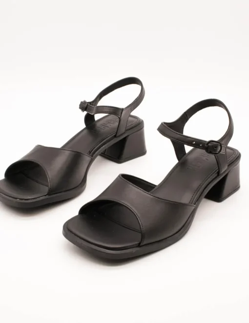 Sandalia Camper K201734-001 Kora Negro de Mujer
