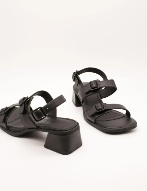 Sandalia Camper K201739-001 Kora Negro de Mujer