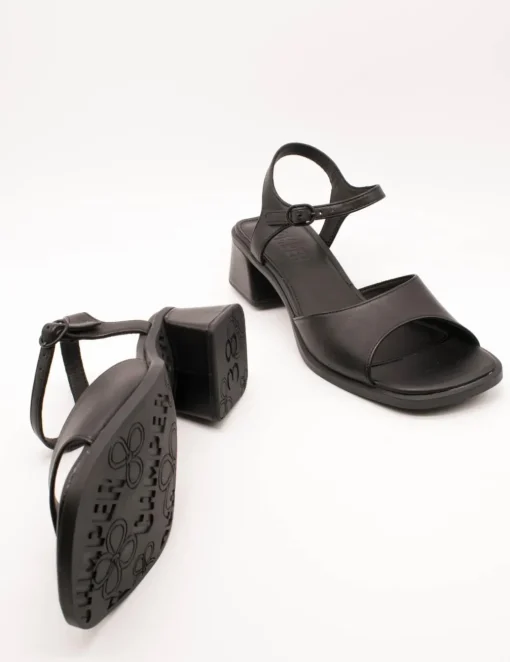Sandalia Camper K201734-001 Kora Negro de Mujer