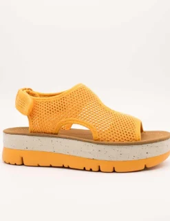 Sandalia Camper K201544-008 Oruga Naranja de Mujer