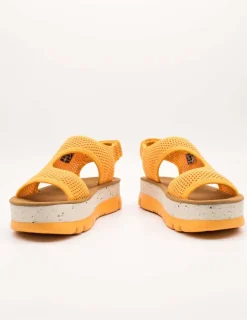 Sandalia Camper K201544-008 Oruga Naranja de Mujer
