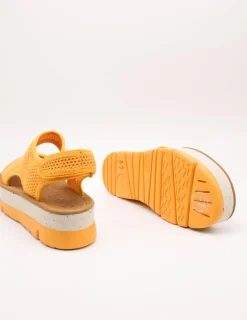 Sandalia Camper K201544-008 Oruga Naranja de Mujer
