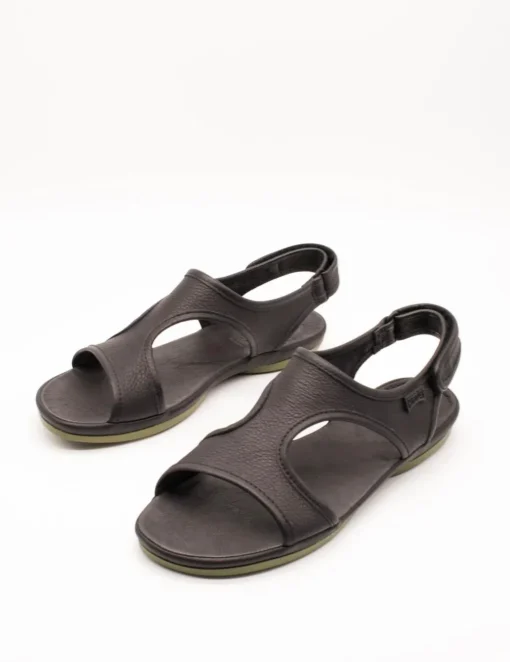 Sandalia Camper K201645-003 Right Negro de Mujer