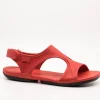 Sandalia Camper K201645-004 Right Rojo de Mujer