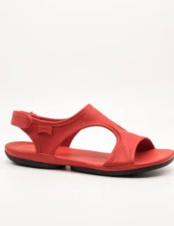 Sandalia Camper K201645-004 Right Rojo de Mujer