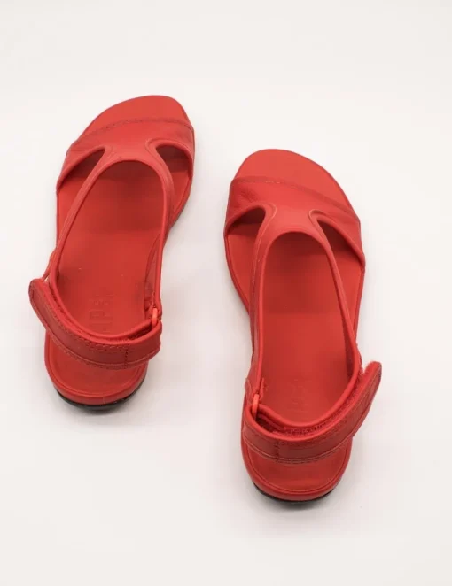 Sandalia Camper K201645-004 Right Rojo de Mujer