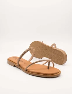 Sandalia Carla Tortosa 11568 Cristal Bronce