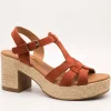 Sandalia Carla Tortosa 32403 Serraje Muskat de Mujer