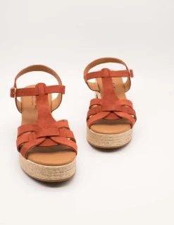 Sandalia Carla Tortosa 32403 Serraje Muskat de Mujer