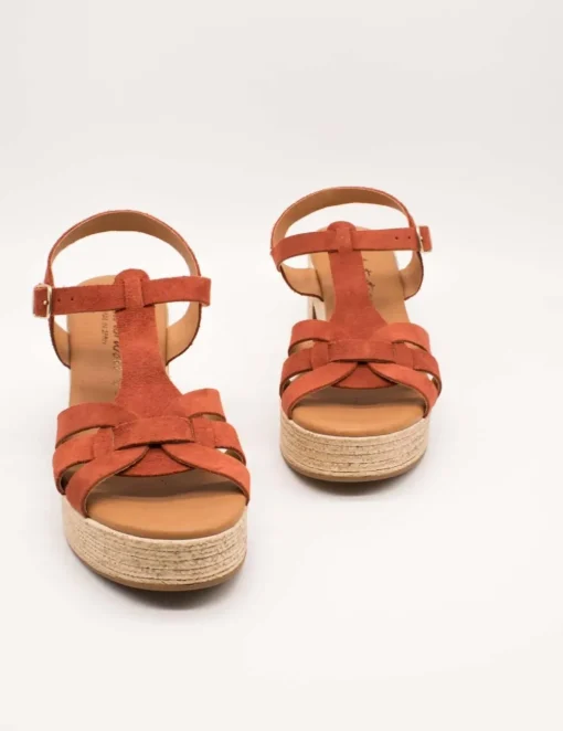Sandalia Carla Tortosa 32403 Serraje Muskat de Mujer