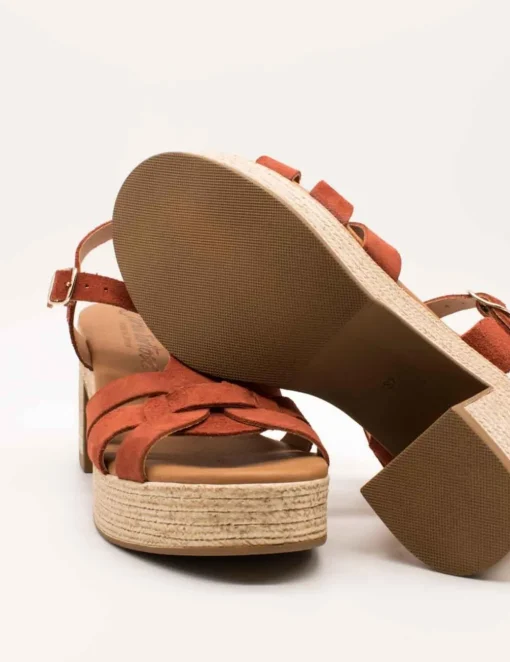 Sandalia Carla Tortosa 32403 Serraje Muskat de Mujer