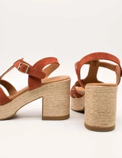 Sandalia Carla Tortosa 32403 Serraje Muskat de Mujer