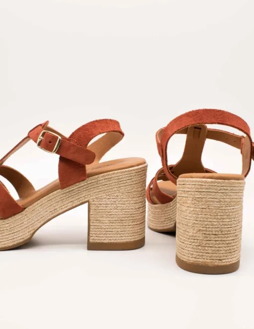 Sandalia Carla Tortosa 32403 Serraje Muskat de Mujer