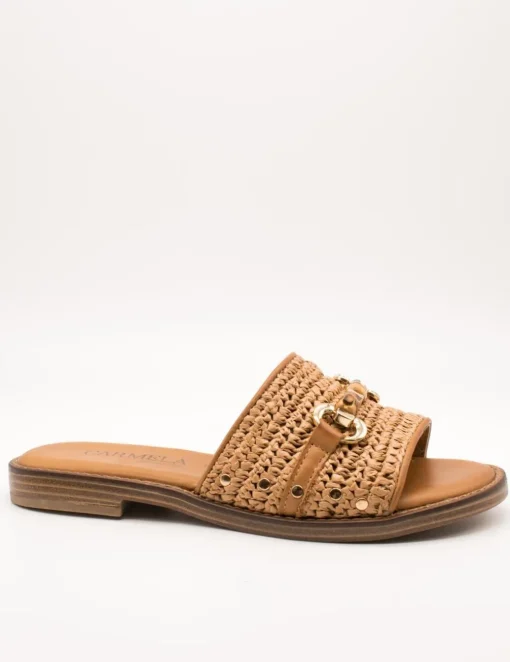 Sandalia Carmela 162366-01 Camel de Mujer