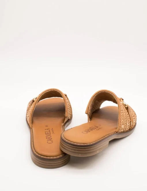 Sandalia Carmela 162366-01 Camel de Mujer