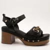 Sandalia Carmela 162367-02 Negro de Mujer
