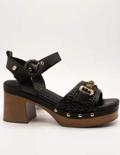 Sandalia Carmela 162367-02 Negro de Mujer