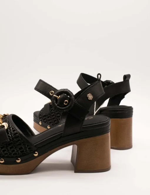Sandalia Carmela 162367-02 Negro de Mujer