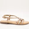 Sandalia Carmela 162388-02 Oro de Mujer