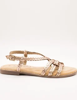 Sandalia Carmela 162388-02 Oro de Mujer