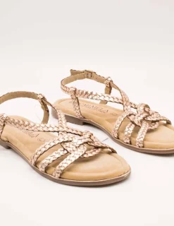 Sandalia Carmela 162388-02 Oro de Mujer