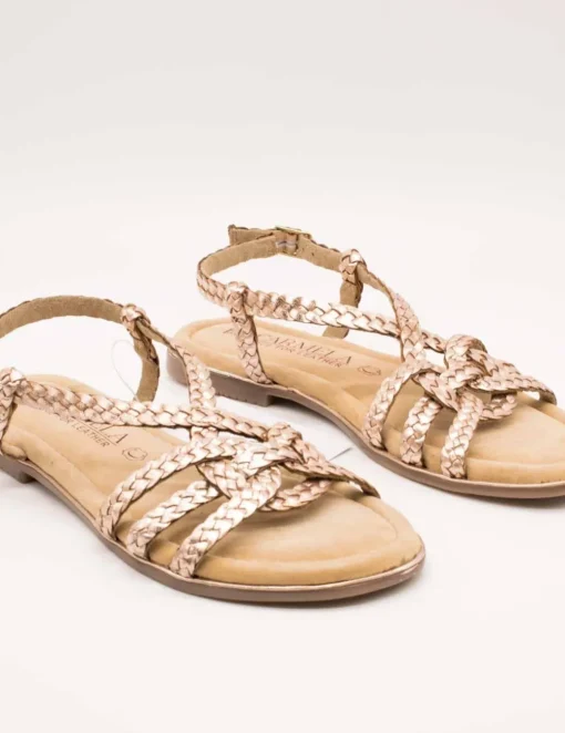 Sandalia Carmela 162388-02 Oro de Mujer