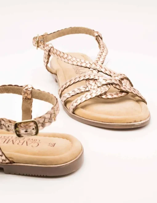 Sandalia Carmela 162388-02 Oro de Mujer