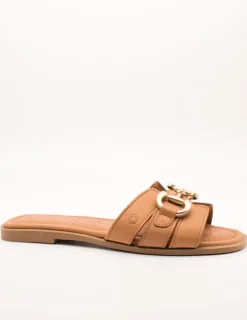 Sandalia Carmela 161570-03 Piel Camel de Muje