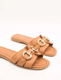 Sandalia Carmela 161570-03 Piel Camel de Muje
