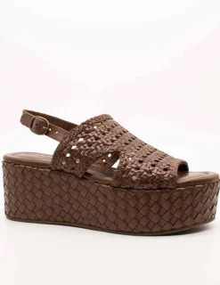 Sandalia Carmela 161636-04 Piel Taupe de Mujer