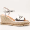 Sandalia Casteller 15-210-891 York Argento de Mujer