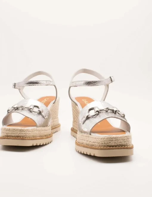 Sandalia Casteller 15-210-891 York Argento de Mujer