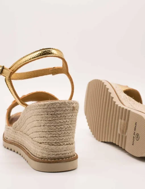 Sandalia Casteller 15-210-891 York Oro de Mujer