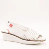 Sandalia Clamp TAMURA 002 BLANCA CALADA de mujer