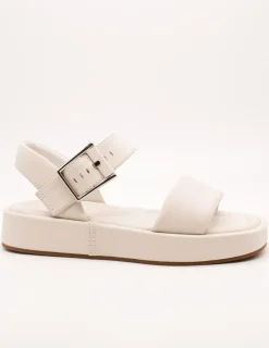 Sandalia Clarks 26176258 Alda Strap Off White de Mujer