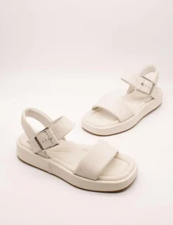 Sandalia Clarks 26176258 Alda Strap Off White de Mujer