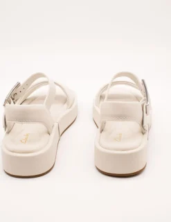 Sandalia Clarks 26176258 Alda Strap Off White de Mujer