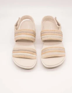 Sandalia Clarks 26177183 Arla Stroll Beige Combi