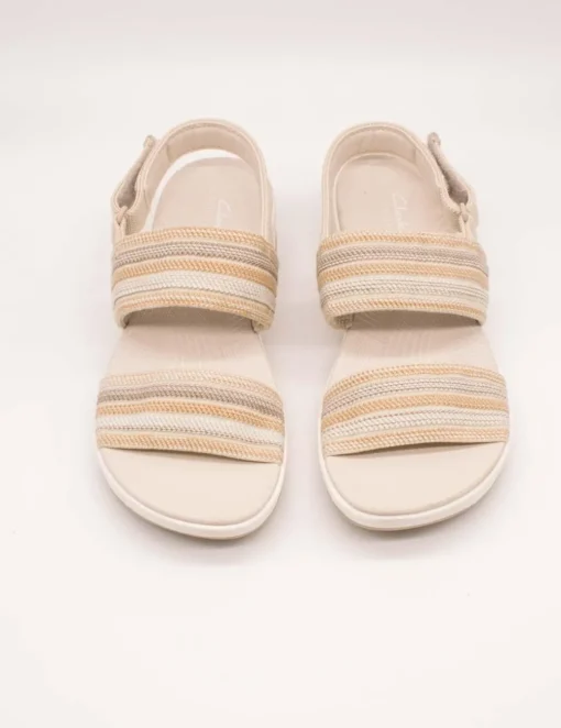 Sandalia Clarks 26177183 Arla Stroll Beige Combi