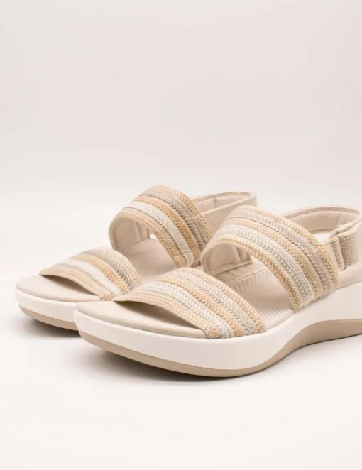 Sandalia Clarks 26177183 Arla Stroll Beige Combi