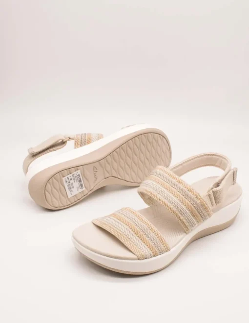 Sandalia Clarks 26177183 Arla Stroll Beige Combi